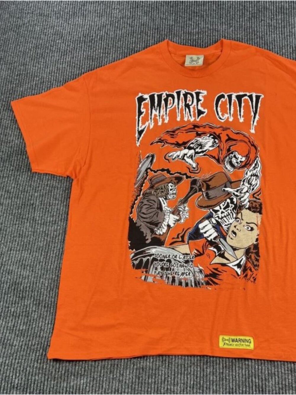 Brand X Empire City Graphic Tee | Men's Size 2XL | NYC Streetwear Style